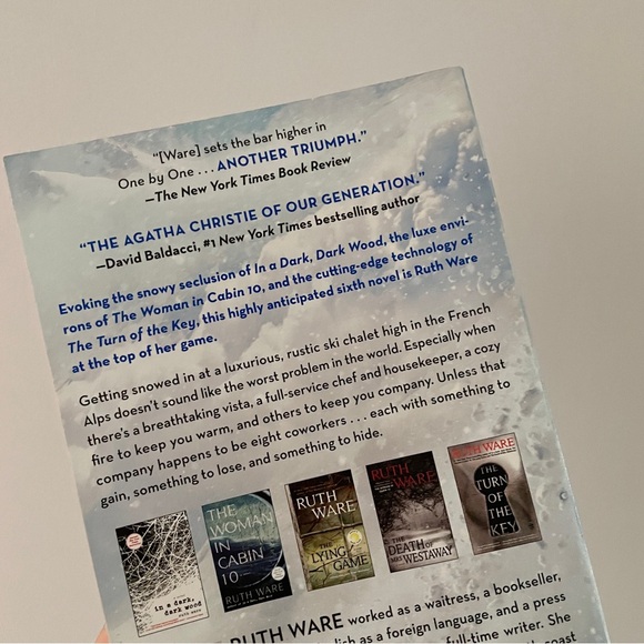 BOOK: One by One by Ruth Ware - Picture 2 of 2